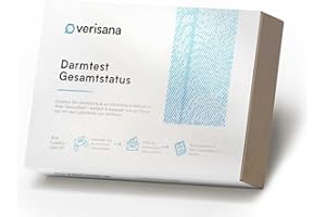 Darmtest Gesamtstatus – Gesundheitscheck Darm & Parasiten Test – Stuhltest auf Darmbakterien, Candida, Helicobacter, Parasiten & Leaky Gut Verisana
