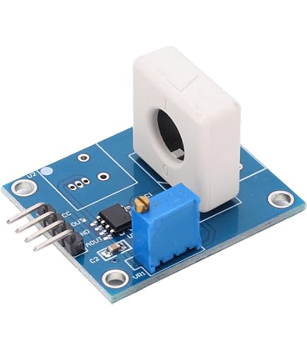 Sensore Di Corrente A Effetto Hall QNHC4, Uscita Vout 2,5 V±2 V, Ingresso DC Fino A 200 A - Per Misurazione E Monitoraggio Carichi Elettrici