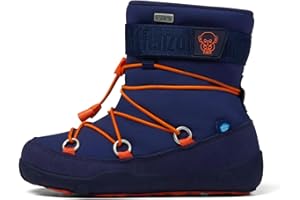 Affenzahn Schneestiefel Vegan Snowy wasserdicht, warm gefüttert, zum Reinschlüpfen, Größe 21-32