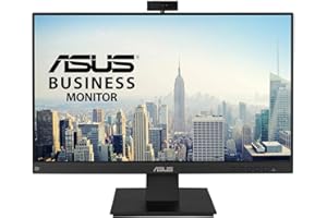 ASUS BE24EQK monitor biznesowy 60,45 cm (23,8 cala) (Full HD, z kamerą internetową, mikrofonem, bezramkowy design, filtr niebieskiego światła, VGA, HDMI, DisplayPort)