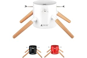 Tree Nest Weihnachtsbaumständer Christbaumständer Baumständer Weihnachtsbaum Standfuß Ständer mit Wassertank für Große Bäume - Family Christmas Tree Stand für Bäume bis 3m, 5-13cm Stamm Weiß