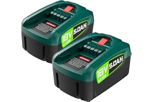 GGIKING 2X 5000mAh PBA Replacement Battery for Bosch Home and Garden 18V Battery Tools Compatible with Bosch PSB PSR