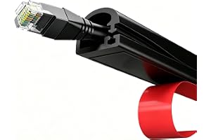 Kabelkanal svart självhäftande, dölja kablar, mini kabelkanal flexibel, kabelränna, kabelkanal, kabellist vägg, kabeltunnel