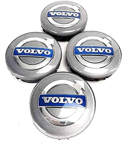 4pcs Wheel Center Caps Sticker For Volvo S90 S60 Xc60 | INDIA