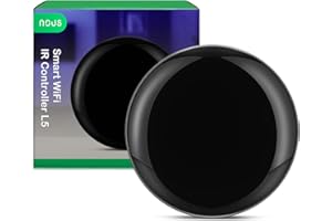 Nous L5 Transmisor de Infrarrojos Tuya Smart Life Hub, Dispositivos Google Home, Dispositivos compatibles con Alexa, Mando a Distancia Wi-Fi, Dispositivos, Mando a Distancia, 2.4 GH