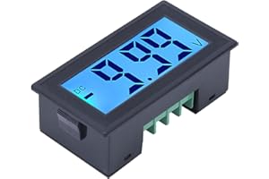 TANUS YB5135DB Tester di tensione digitale Mini voltmetro CC Retroilluminazione blu Pannello Precisione Volt Monitor Tester AC100-240V(DC 0-10V)