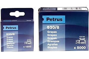Grapas petrus nº 530/8 caja de 1200 unidades