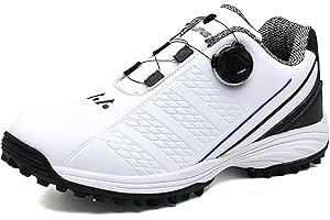 Blissbuilt Waterproof Golf Shoe Golfschuhe ohne Spikes Golfschuhe für Herren Luftgepolsterte Schuhe Atmungsaktive Leichte Wasserabweisende Golfschuhe für Outdoor-Golfsport und Training