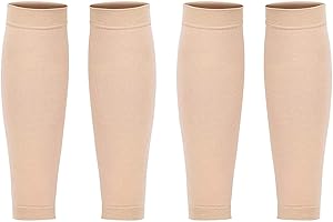 MOUNT KUMGANG 2 Paar Kompressionsstrümpfe, Stützstrümpfe, Ohne Fuß Kompressionsstrümpfe, Waden Kompressionssocken, für Krampfader, Schienbein Splint, Schwellung der Beine