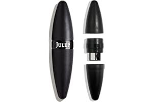Julep Cosmetic Makeup Pencil Sharpener - Eyeliner, Lip Liner and Eyebrow Pencils - Compact Travel Friendly - Easy to Clean - Universal Sharpener for Wood and Plastic Pencils - German Made Steel