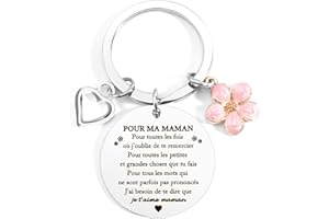 WRNZL Cadeau Fete Des Meres, Cadeau Maman, Cadeau Anniversaire Maman, Cadeau pour Maman, Original Porte Clef Maman, Idee Cadeau Maman, Cadeau Mere, Cadeau Jeune Maman, Cadeau Maman Noel, Cadeau Parents