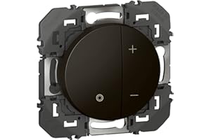 Legrand - Variateur toutes lampes dooxie 2 fils sans Neutre finition noir - emballage blister