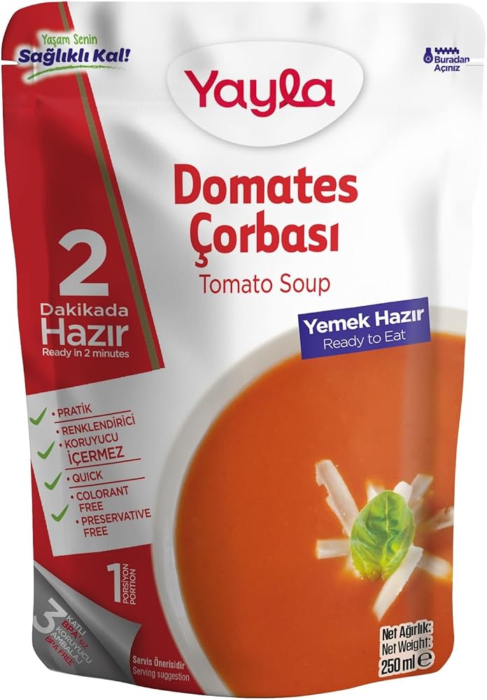 Yayla Hazır Domates Çorbası 250 gr
