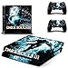 Produktbild Playstation 4 + 2 Controller Aufkleber Schutzfolie Set - Dark Souls III /PS4