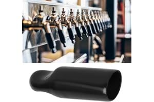 Regun 10 pièces bouchons de robinets de bière, capuchons en caoutchouc pour robinet de bière, accessoire de brassage de bière à domicile(10pcs / pack)