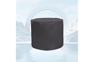 ATYUJKB 420D Housse de Meuble de Jardin Impermeable 150x90cm, Housse de Table de Jardin Ronde, Housse de Protection Mobilier Exterieur, Protection pour Tous Les Temps pour Salon Meubles