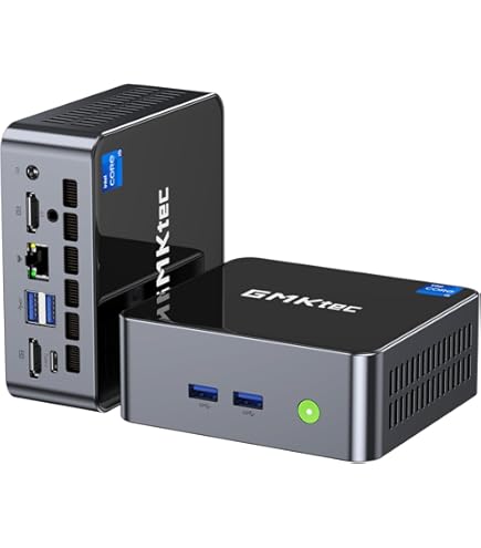 GMKtec Mini PC, K9 Intel Core Ultra 5 125H (Turbo 4.5GHz, 14C/18T