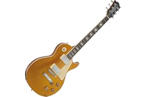 Eko VL480S Gold Sparkle Chitarra Elettrica Les Paul