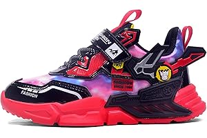 CZHIHANEG Scarpe di Moda per Giovani Scarpe Sportive per Bambini Scarpe Casual Mecha per Ragazzi