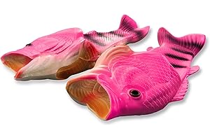 Uniqstore, ciabatte creative Tricky Fish a forma di pesce, da spiaggia, da uomo