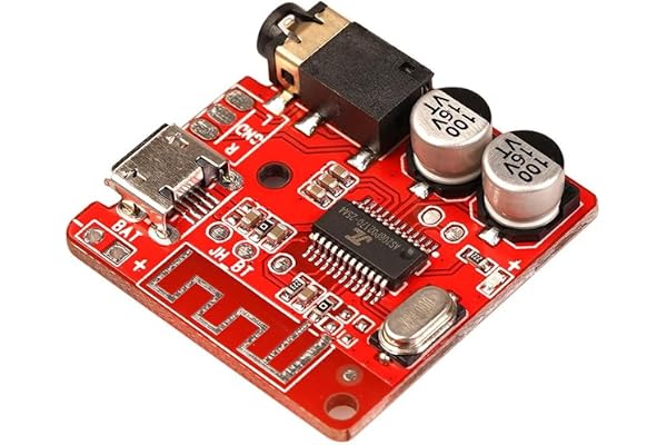 REES52 DIY Bluetooth 5.0 Receiver Board Lossless Decoder Board Wireless Stereo Music Module,Speaker Amplifier Module