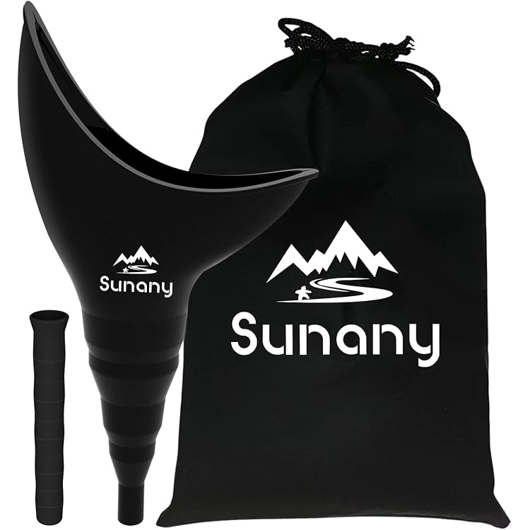 XoeLLe Urinoir Portable Femme - Lot De 6 Sacs étanches 900ml Pour Camping, Voiture Et Voyage