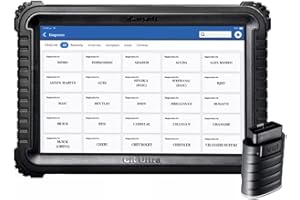 iCarsoft CR Ultra - Valise Diagnostic Auto Pro Multi-Marques - Lecture/Effacements défauts - Reset Entretiens - Codage Injecteurs - Régénération FAP - ABS - TPMS - Programmations