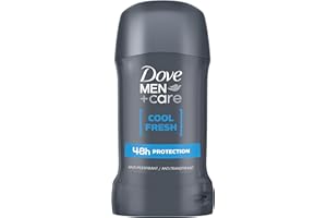 ‎DOVE Dove, Dove Men + Care Cool Fresh Stick, Deodorant für Herren, Antitranspirant, mit 1/4 Feuchtigkeitscreme, bis zu 48 Stunden, Dermatologisch getestet, 50 ml