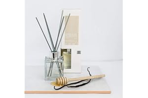 JAMES & CO FRAGRANCE James & Co No.7 Vanilla (Sweet Vanilla) 100ml Home Fragrance Reed Diffuser Set