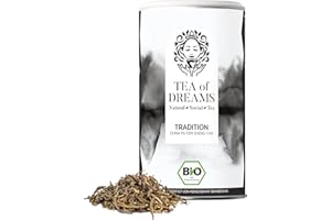 ‎TEA OF DREAMS Pu Erh Tee Bio | "Tradition" | China Green Pu Erh Sheng Cha | loser Tee | 40g