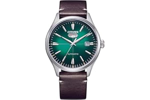Citizen Herren Analogowa automatyczna armbanduhr, br?zowy, taille unique, bransoletka