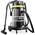 Klarstein IVC-5 - Aspiratore Industriale, Ideale per Secco/Umido, Efficienza 2W, Filtro HEPA, Serbatoio 5L, Sistema Soffietto