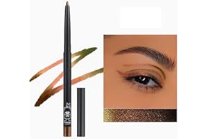 Erinde Crayon eyeliner kaki caméléon métallique pailleté coloré crayon khôl imperméable crayon eyeliner stick multichrome fard à paupières Sparkling longue durée