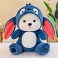 Krow Baby Plushies - 50 cm Blue Lovable Huggable Soft Toy, Big Size Plush Teddy Bear, Elegant Soft Plush Toy for Babies, Great Birthday Gift for Girls