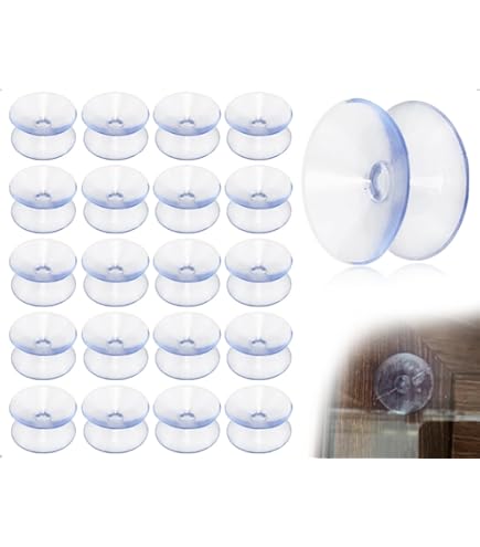 Almohadillas De Ventosa De PVC Transparente Soporte De Succión Adhesivo Fuerte C