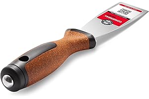 COMENSAL Trockenbau Spachtel 40 mm - Profi Rostfreie Trockenbau Spachtel - Inklusive Metallkappe - Rutschfester Korkgriff - Made in EU