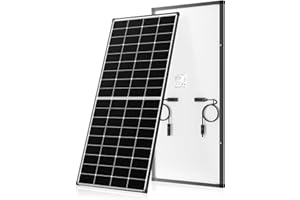 Solarpanel 350W, N-Type 12v solarmodul, BC Technologie, Komplett Schwarz Monokristallin Photovoltaik 350 watt Solar panel, PV Modul für Batterien, Boot, Wohnmobil, Balkonkraftwerk