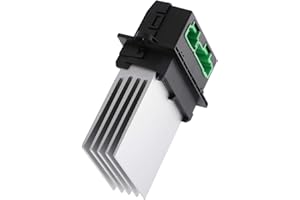 KAOLALI Resistance Chauffage compatible avec Scenic 2 Clio 2 3 Moteur du Ventilateur Chauffage Résistance compatible avec Mégane Twingo C5 C3 C2 207 406 607 1007 6441.L2 6441L2