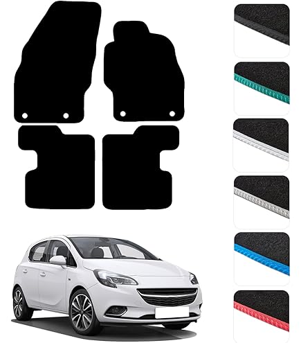 FSW - Tailored Car Mats - Corsa C 2001-2006 - HEAVY DUTY 3mm Rubber Matting - Anti Slip Mat - View #9