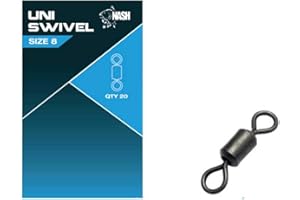 NASH TACKLE Nash Uni Swivel Qty 20