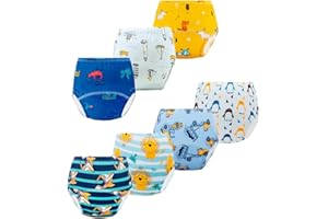 JackLoveBriefs Bragas de Aprendizaje 7 Paquetes（ 1-5 Años ）