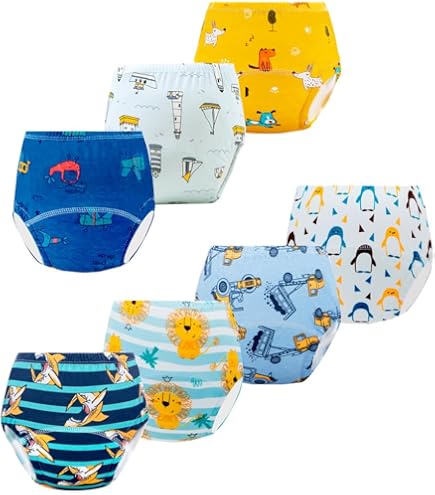 FLYISH DIRECT Potje voor zindelijkheidstraining, Kinderondergoed voor zindelijkheidstraining voor jongens en meisjes, Kinderbroekje voor zindelijkheidstraining, 120/5T FLYISH DIRECT Potje voor zindelijkheidstraining, Kinderondergoed voor zindelijkheidstraining voor jongens en meisjes, Kinderbroekje voor zindelijkheidstraining, 120/5T