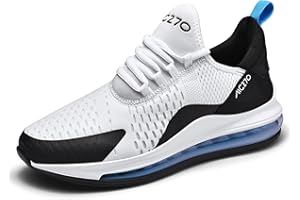 TAIATI Baskets de Course à Pied Tendance pour Homme Femme avec Coussin d'air Mode Chaussures décontractées pour Marche Tennis Basket-Ball Gym Sports de Sport Sneaker