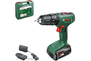 Bosch taladro percutor a batería EasyImpact 18V-38 (1 batería de 2,5 Ah; sistema de 18 V; en maletín de transporte)