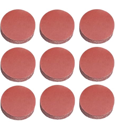 50 Exzenter Schleifscheiben 150 Mm – 15 Loch, Klett, Körnung P80, Für Autolack, Lackpoint