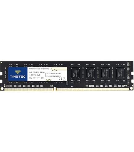 Crucial RAM CT102464BD160B 8GB DDR3 1600 MHz CL11 desktop memory