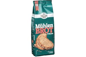 Bauckhof Mühlenbrot 7-Saaten Backmischung glutenfrei 6er Pack (6 x 500 g)