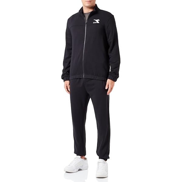 Diadora Mädchen JG Tracksuit Gloss – Overall Aus Angerauter Baumwolle, 280 G/m², Bequemer Freizeitanzug