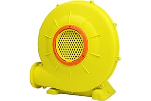 FIVMEN 350 W/450 W/750 W, ventola elettrica per gonfiabile, ventilatore a turbo con manico e fondo grande, portatile, per giocattoli gonfiabili