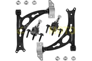 TEILEX GERMANY Kit bracci di sospensione anteriore compatibile per AUDI A3 8P 8P1 A3 SPORTBACK composto da 4 ricambi auto